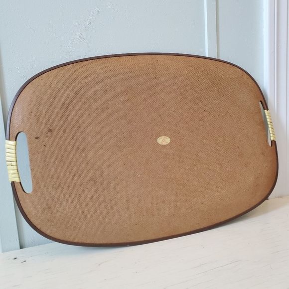 Vintage Antique S.S.Kresge Co. Pioneer Fox Hunt Coaching Cross Keys Tray - Picture 7 of 11